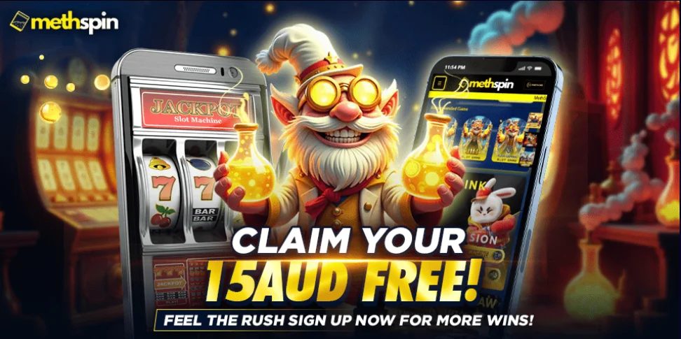 methspin – claim your 15 AUD free, sign up now