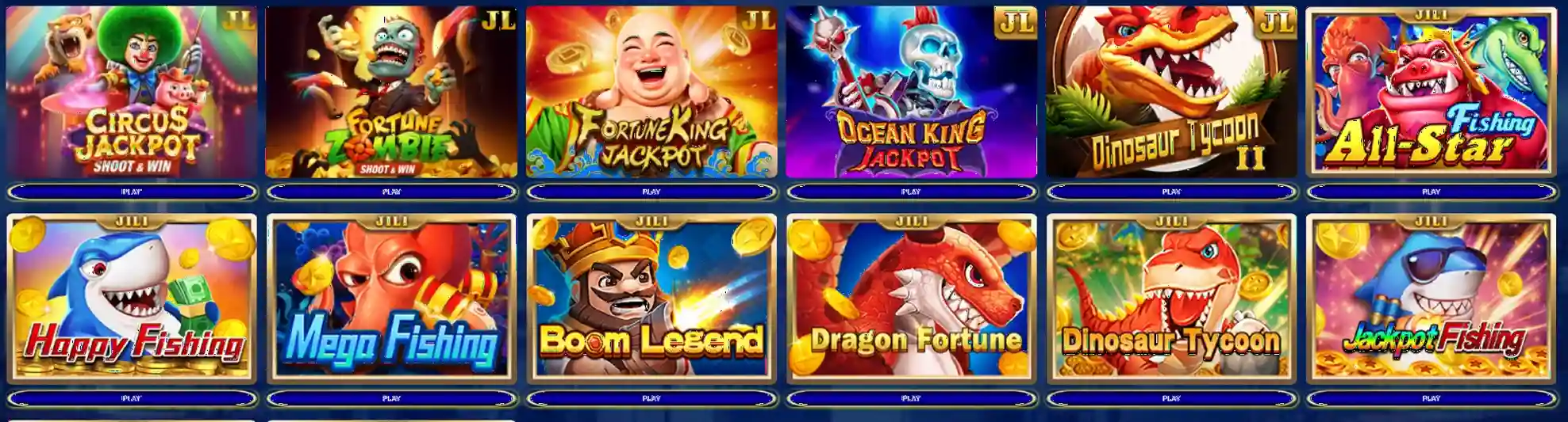 Fishing game interface showcasing unique gameplay
